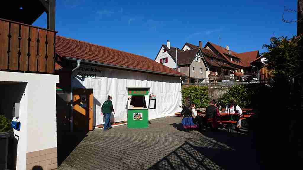 Aufbau Schopf Rümmingen 2017