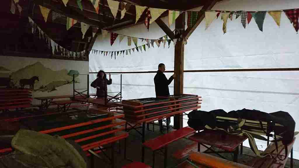 Aufbau Schopf Rümmingen 2017