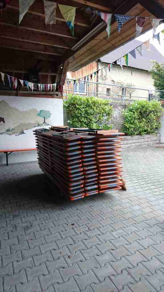 Aufbau Schopf Rümmingen 2017